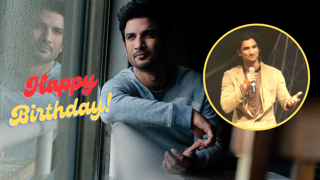 Sushant Singh Rajput Birth Anniversary