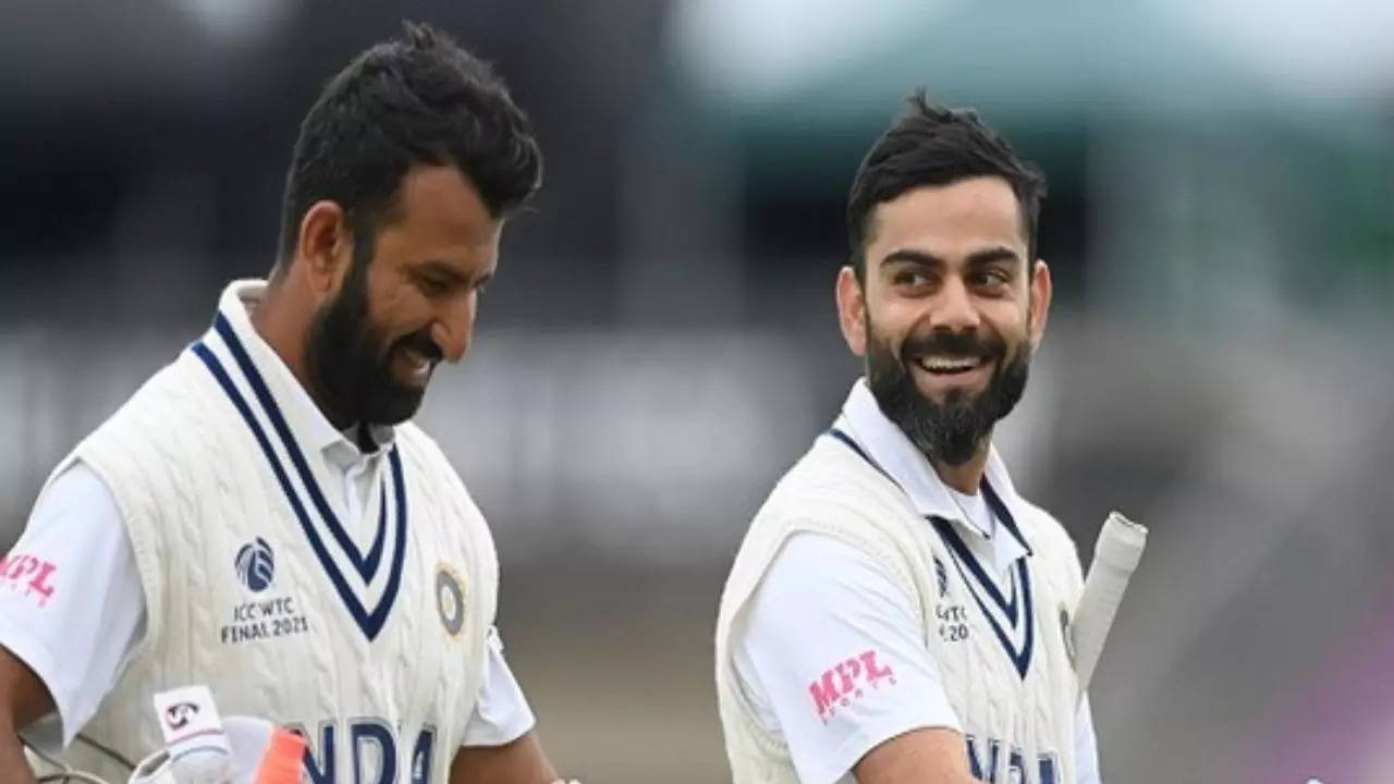 Cheteshwar Pujara And Virat Kohli