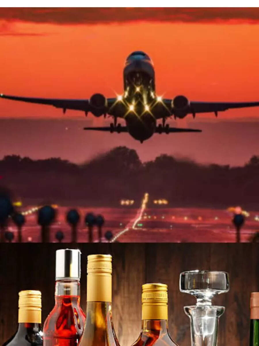 how much alcohol you can take in flight know the limit Times Now