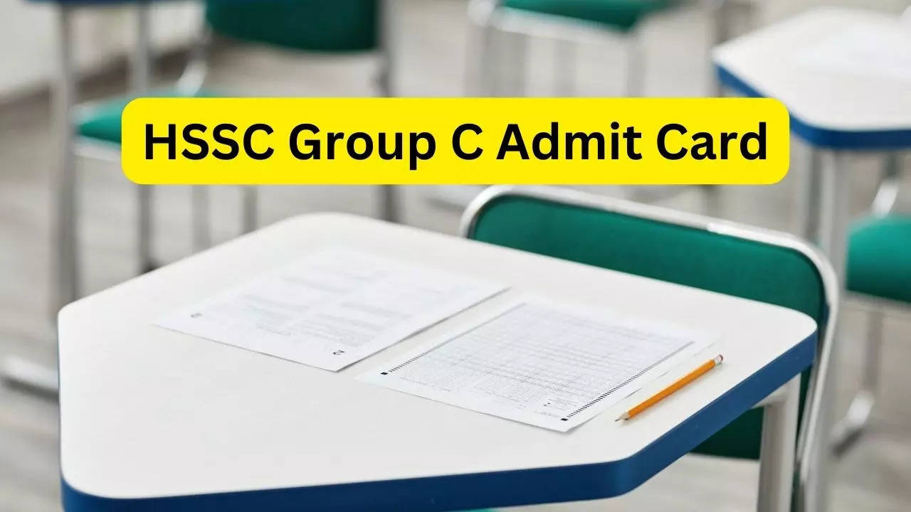 HSSC Group C Admit Card