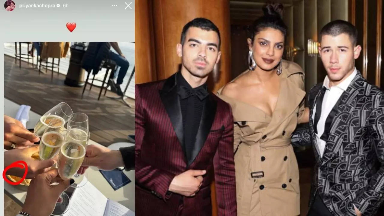 Priyanka Chopra Jonas with Joe Jonas