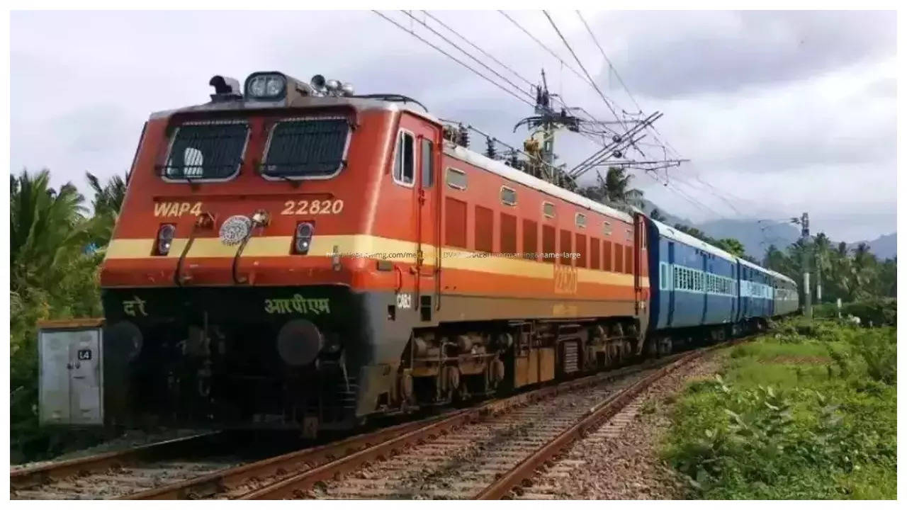 Kavach system in railway