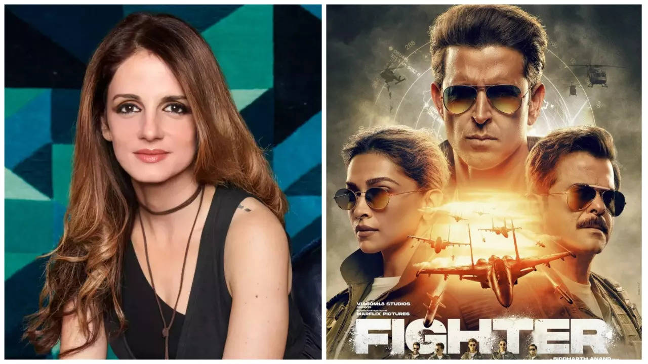 Sussanne Khan reviews Fighter