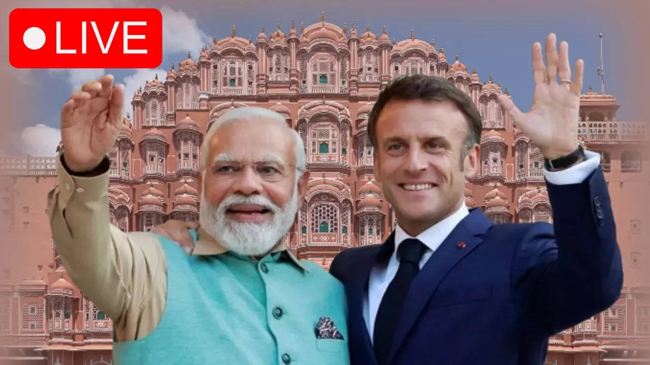 Emmanuel Macron in India: जयपुर में पीएम मोदी और राष्ट्रपति इमैनुएल मैक्रों ने ली चाय की चुस्की, दोनों ने किया दोस्ती का मेगा शो