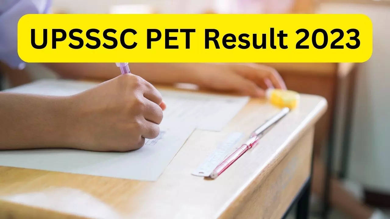 UPSSSC PET Result 2023