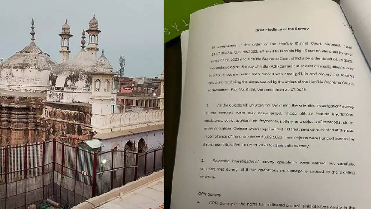 gyanvapi mosque asi report