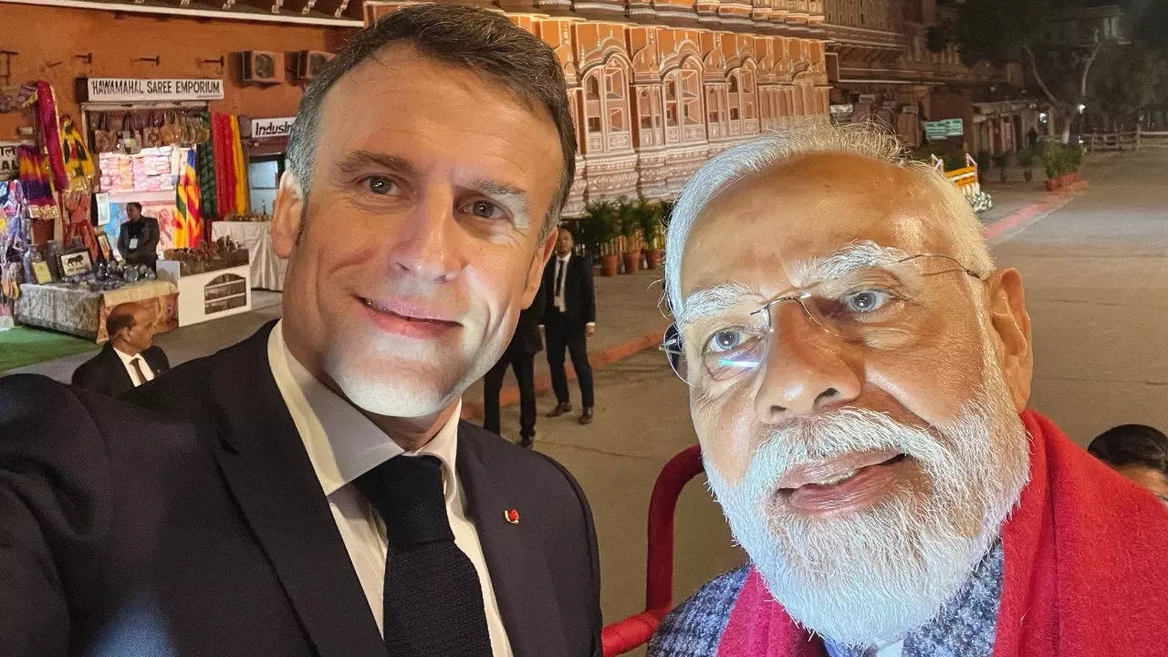 Emmanuel Macron-PM Modi