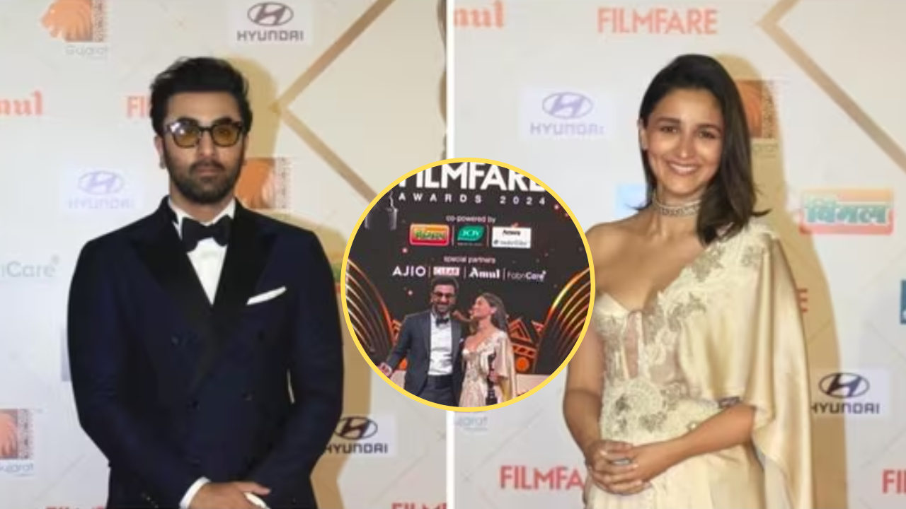 Ranbir Kapoor and Alia Bhatt Wins Best Actor Filmfare Awards 2024