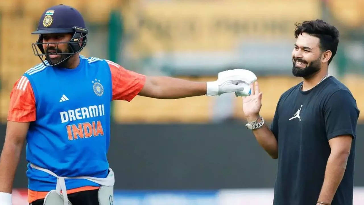 Rohit Sharma And Rishabh Pant