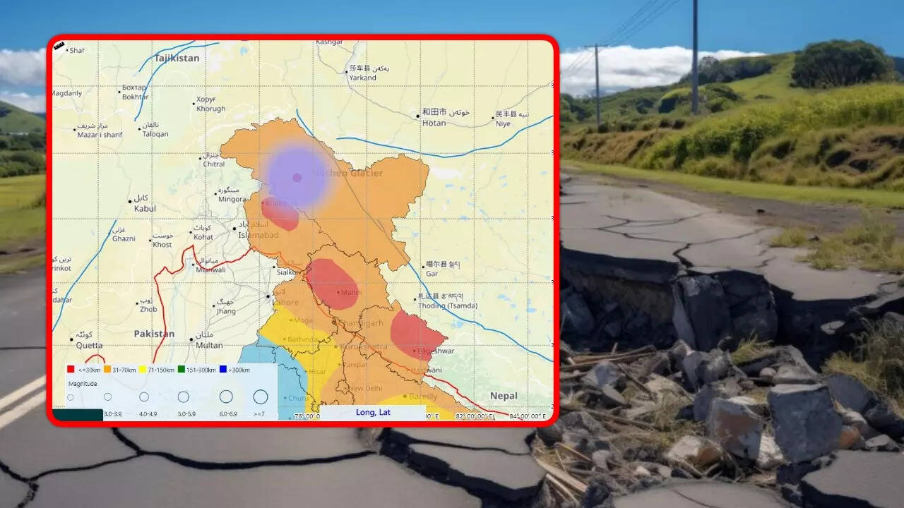 Earthquake in Leh, Ladakh 