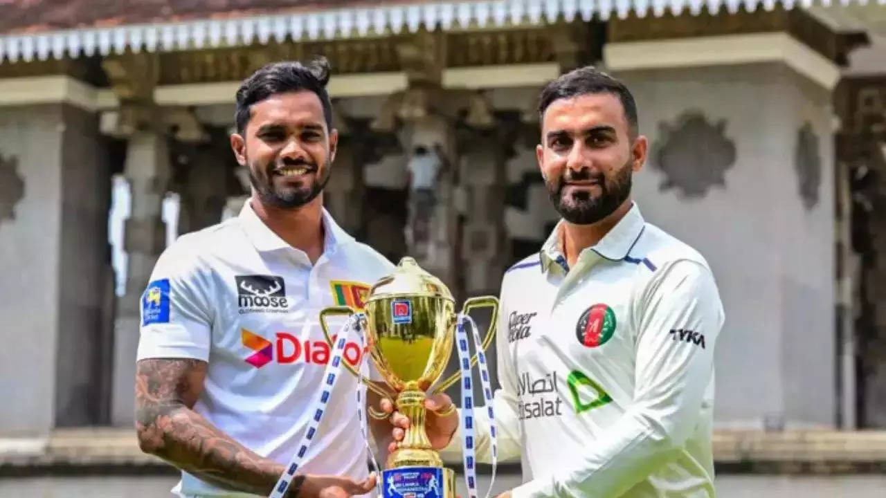 Sri Lanka Vs Afghanistan only Test Match Live Score Streaming, Sri Vs