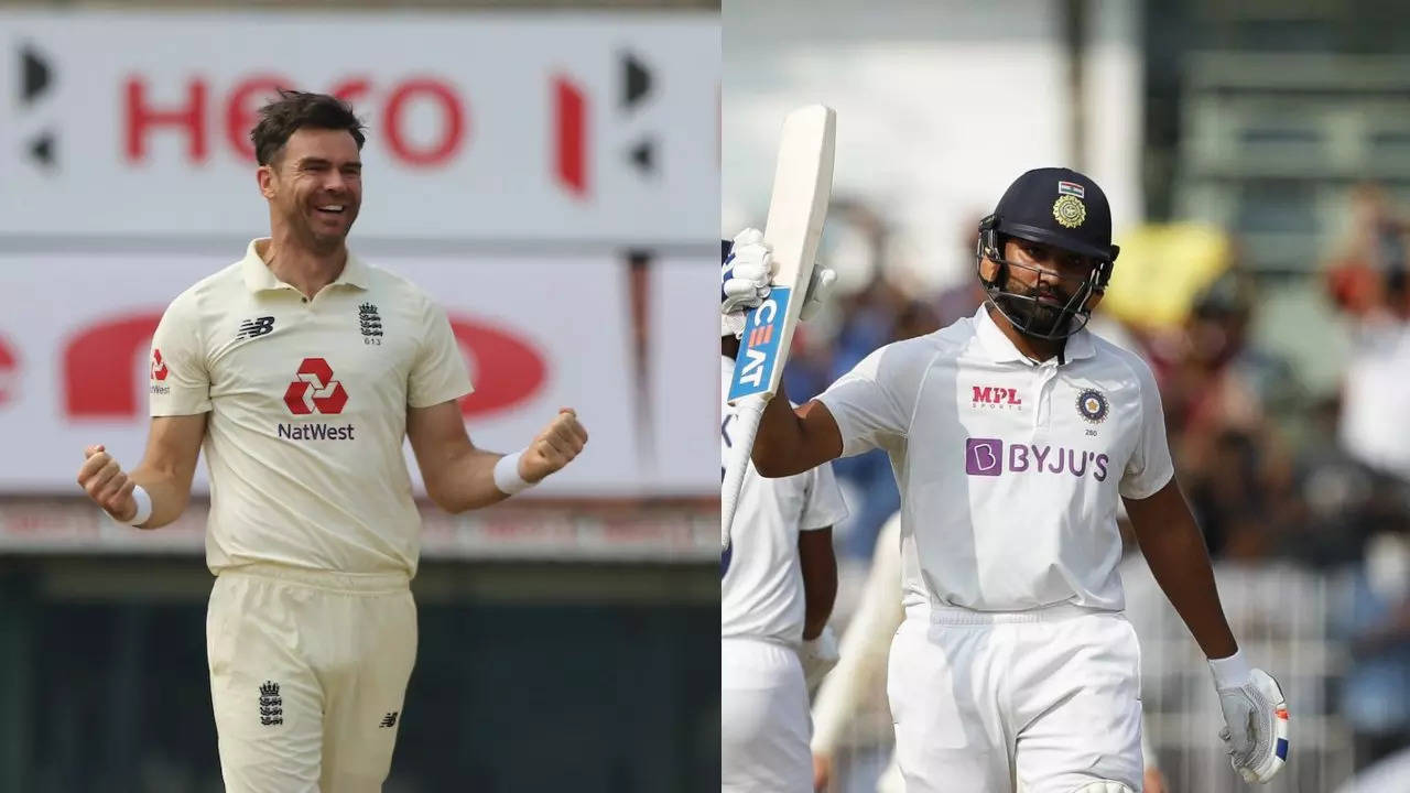 Rohit Sharma James Anderson