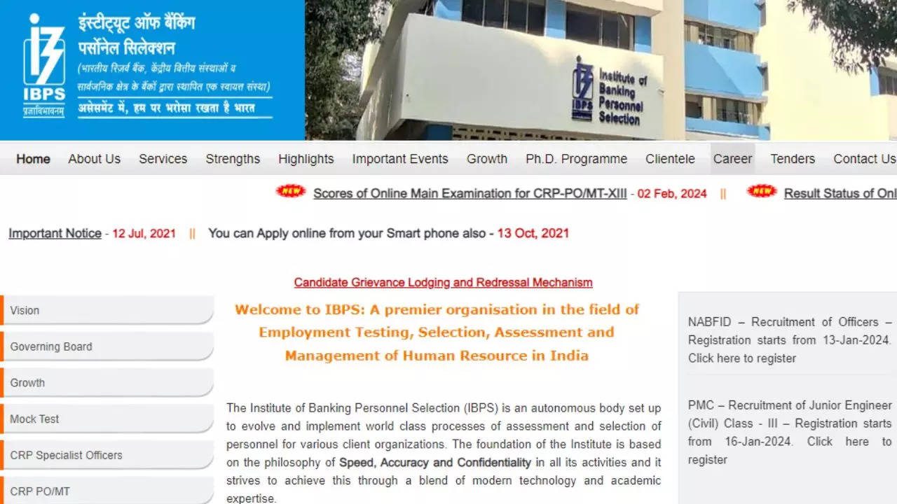 IBPS PO Mains Result 2023, IBPS PO 13 Mains Result 2023 Released