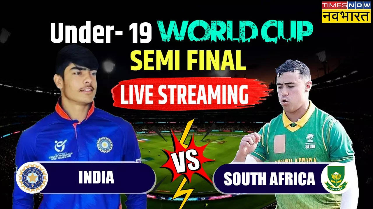 IND Vs SA, IND Vs SA live streaming, IND Vs SA live streaming online, India Vs South Africa Semi Final, Cricket Live Score Streaming, india u19 vs south africa u19 match live streaming online,ICC Under19 World Cup 2024, IND U19 vs SA U19, India Under19 vs South Africa Under19, India U19 vs South Africa U19 Live streaming, Under19 World Cup Live Streaming, Live Cricket Streaming, Under 19 World Cup TV Telecast, IND U19 vs SA U19 Date and Time, Under19 World Cup Schedule, Under 19 World Cup 2024,भारत बनाम दक्षिण अफ्रीका लाइव स्ट्रीमिंग, इंडिया u19 वर्सेस दक्षिण अफ्रीका u19 स्ट्रीमिंग ऑनलाइन , इंडिया u19 बनाम दक्षिण अफ्रीका u19 टेली कास्ट , इंडिया u19 बनाम दक्षिण अफ्रीका u19 का सीधा प्रसारण