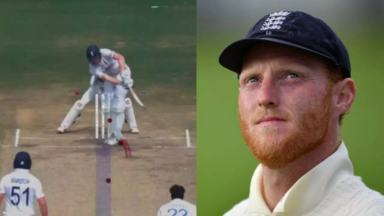 Ben Stokes, Zack Crawley wicket