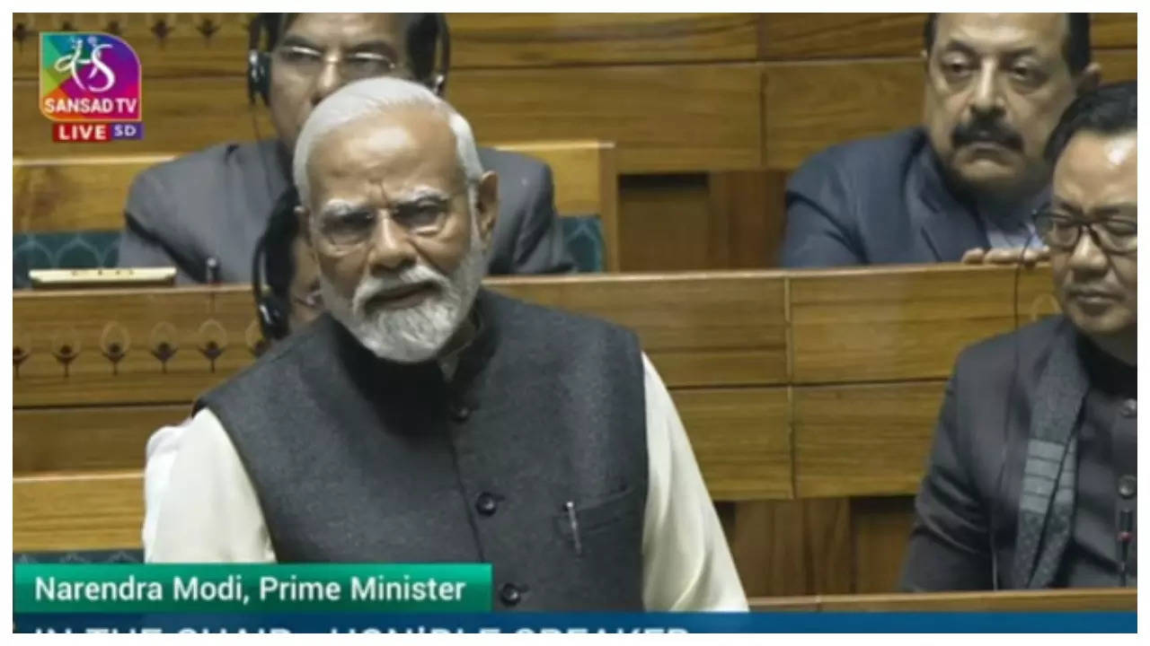 PM Modi Speech in Loksabha