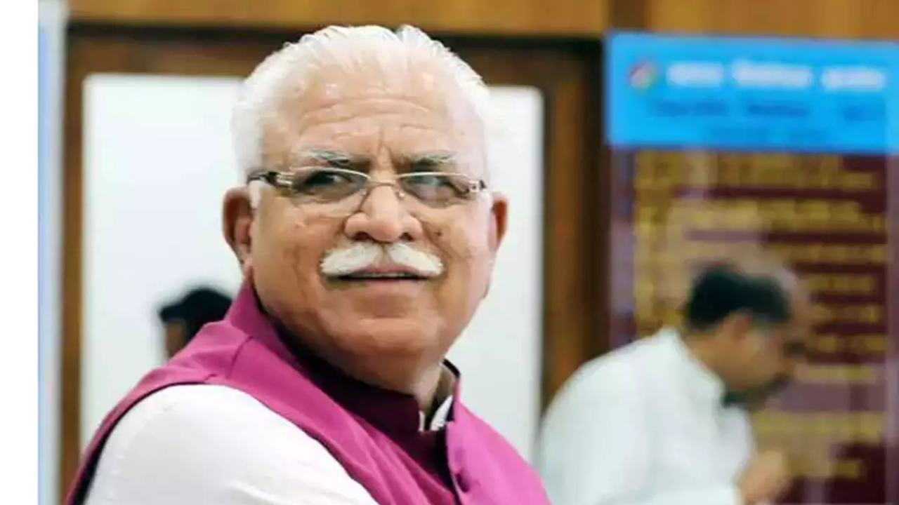 ​Haryana News, Haryana Latest News, Haryana CM Manohar Lal Khattar, Manohar Lal Khattar, News in Hindi ​