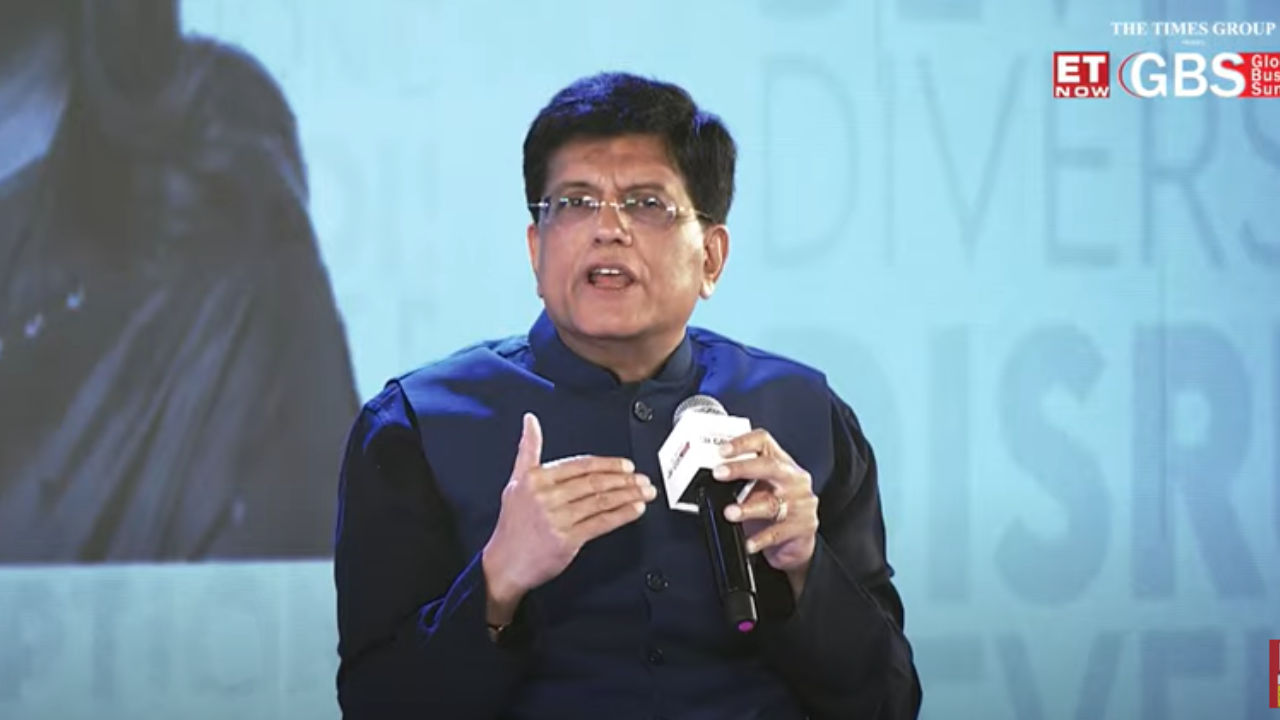 Piyush Goyal at ET Now Global business summit 2024