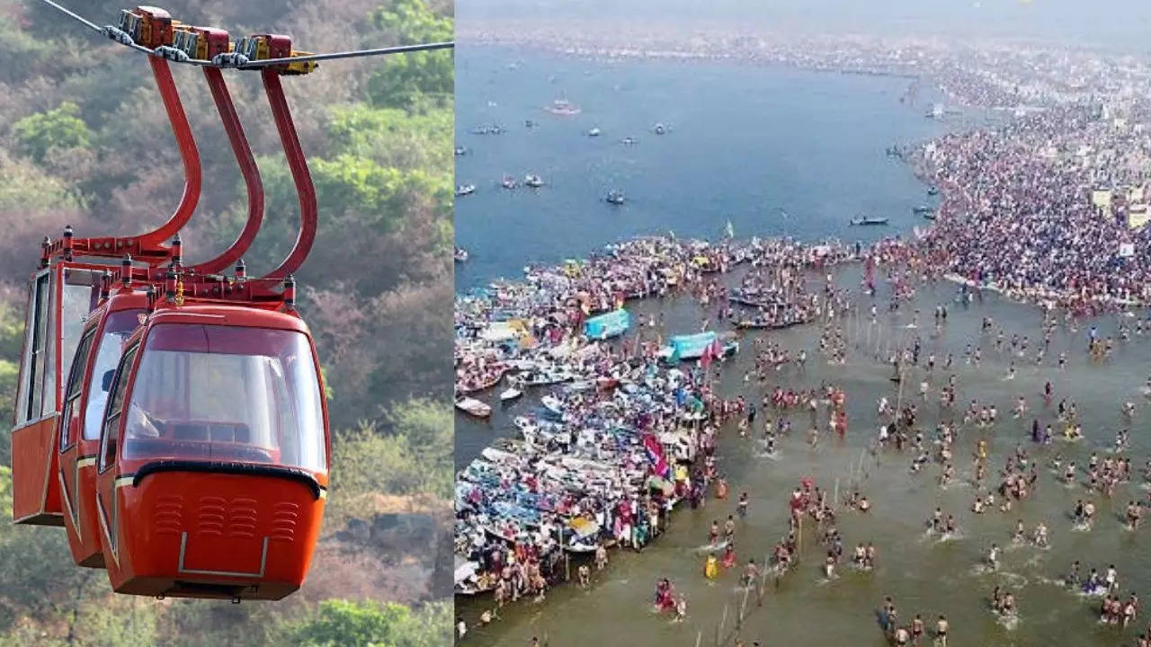 Longest River Ropeway in Prayagraj