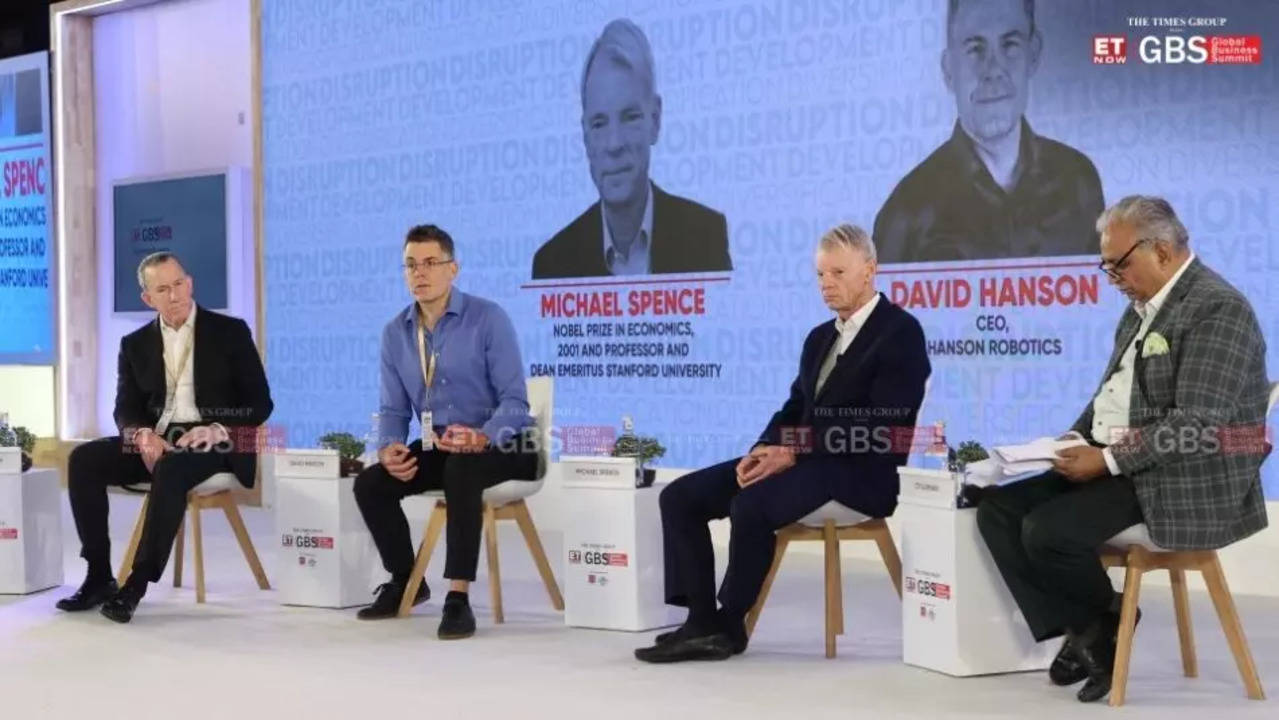 Discussion on Navigating AI Revolution at Et Now Global Business Summit 2024