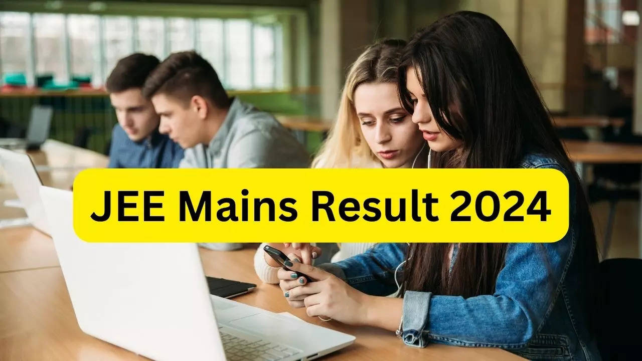 JEE Mains 2024 Result today at official website jeemain.nta.ac.in here