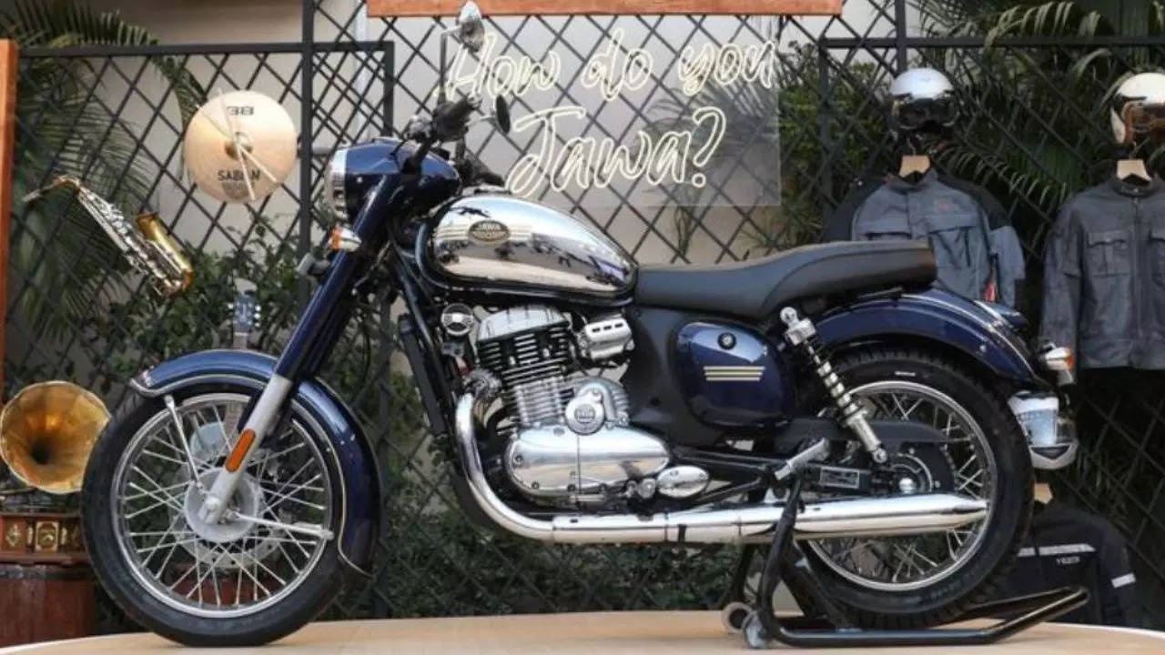 Jawa 350 Blue