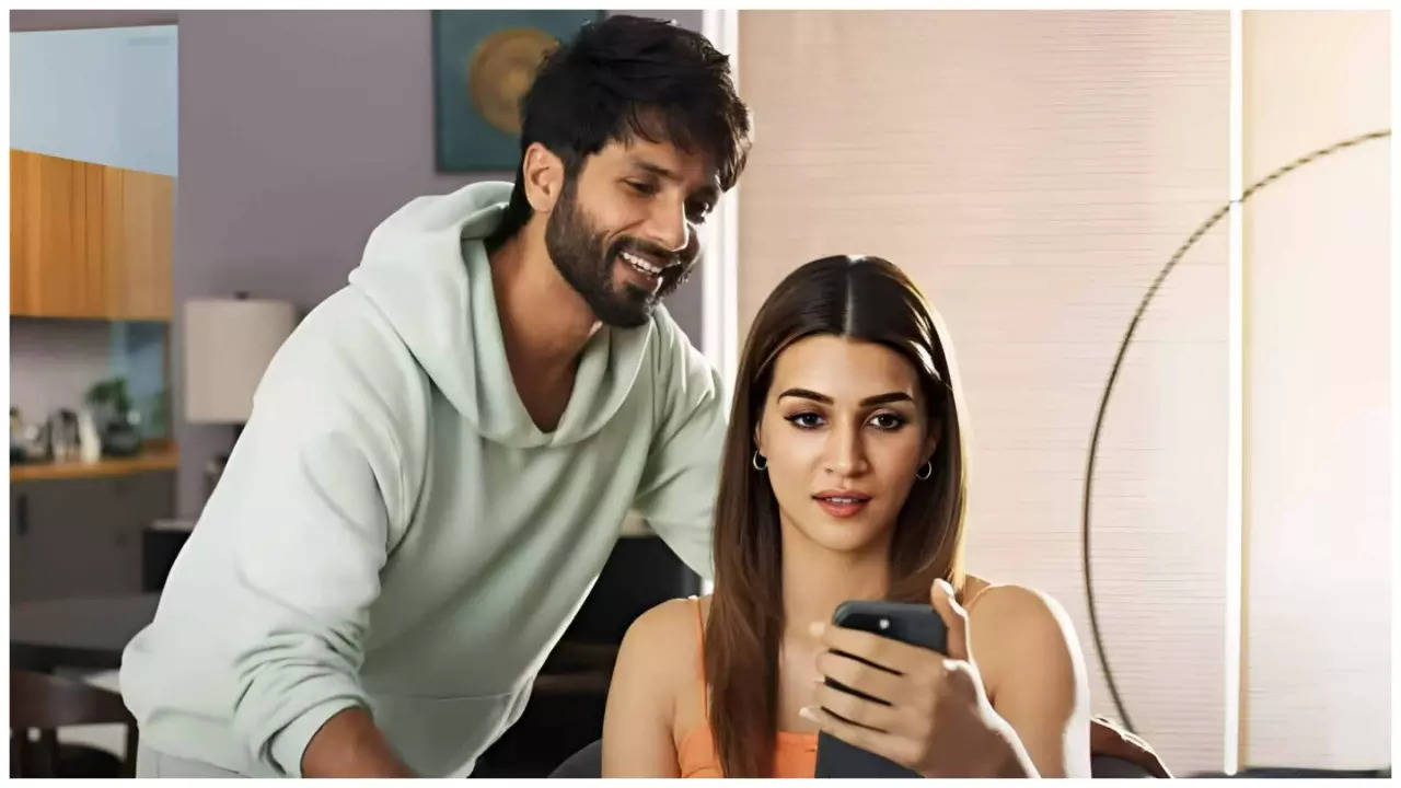 Shahid Kapoor and Kriti Sanon