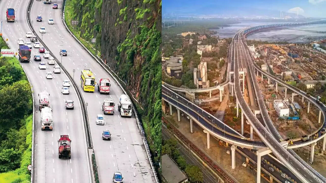 Atal Setu MTHL Connecting With Mumbai Pune Expressway