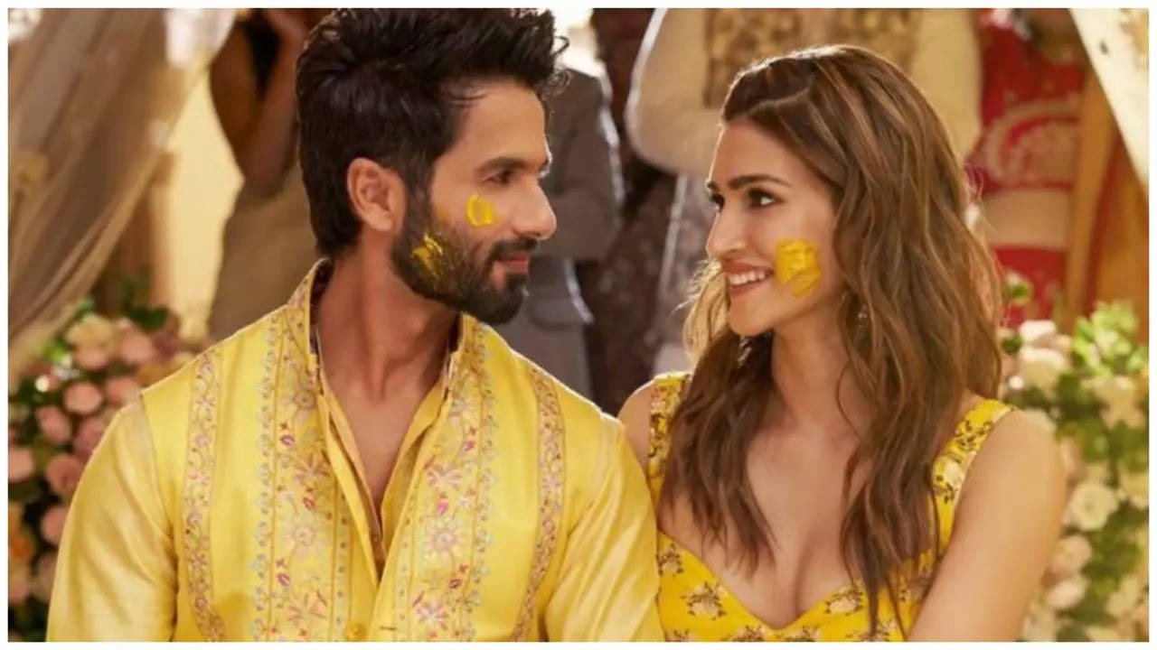 Shahid Kapoor and Kriti Sanon