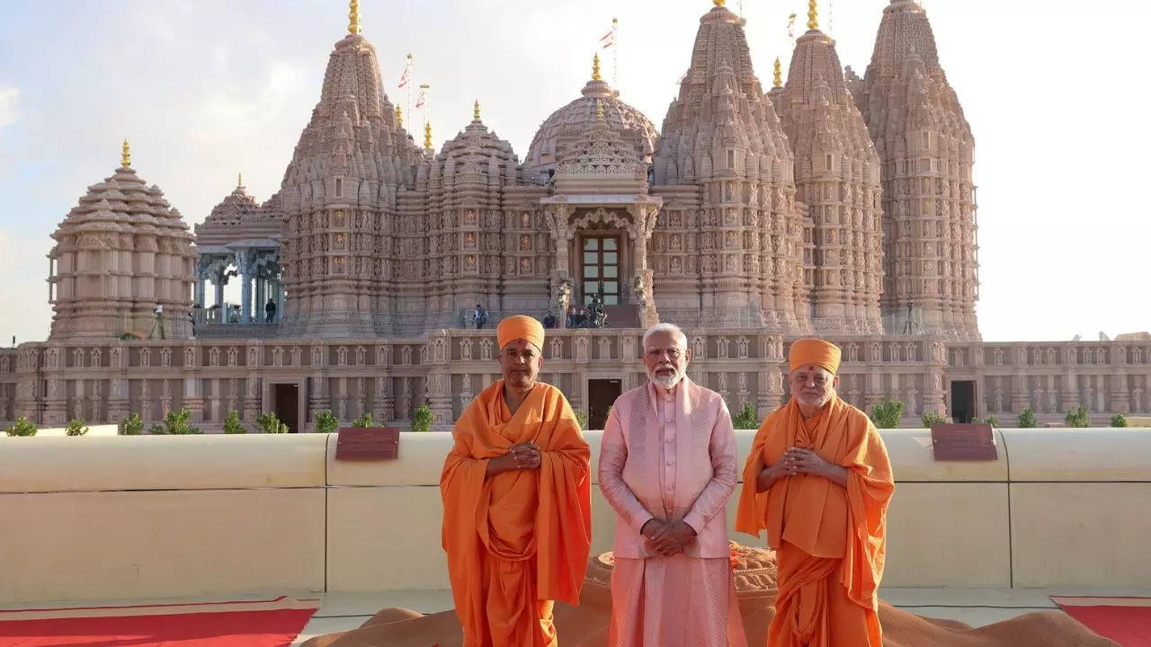 BAPS Hindu Mandir Abu Dhabi Photos