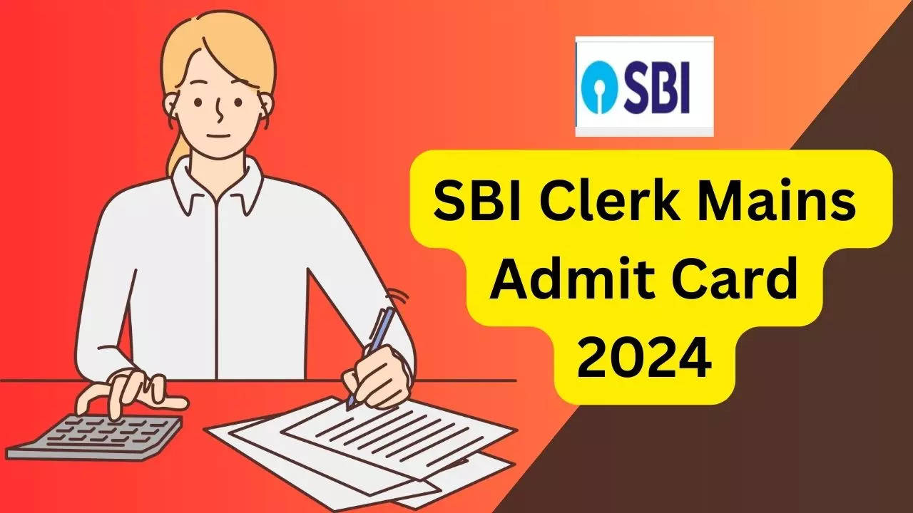 SBI Clerk Mains Admit Card 2024