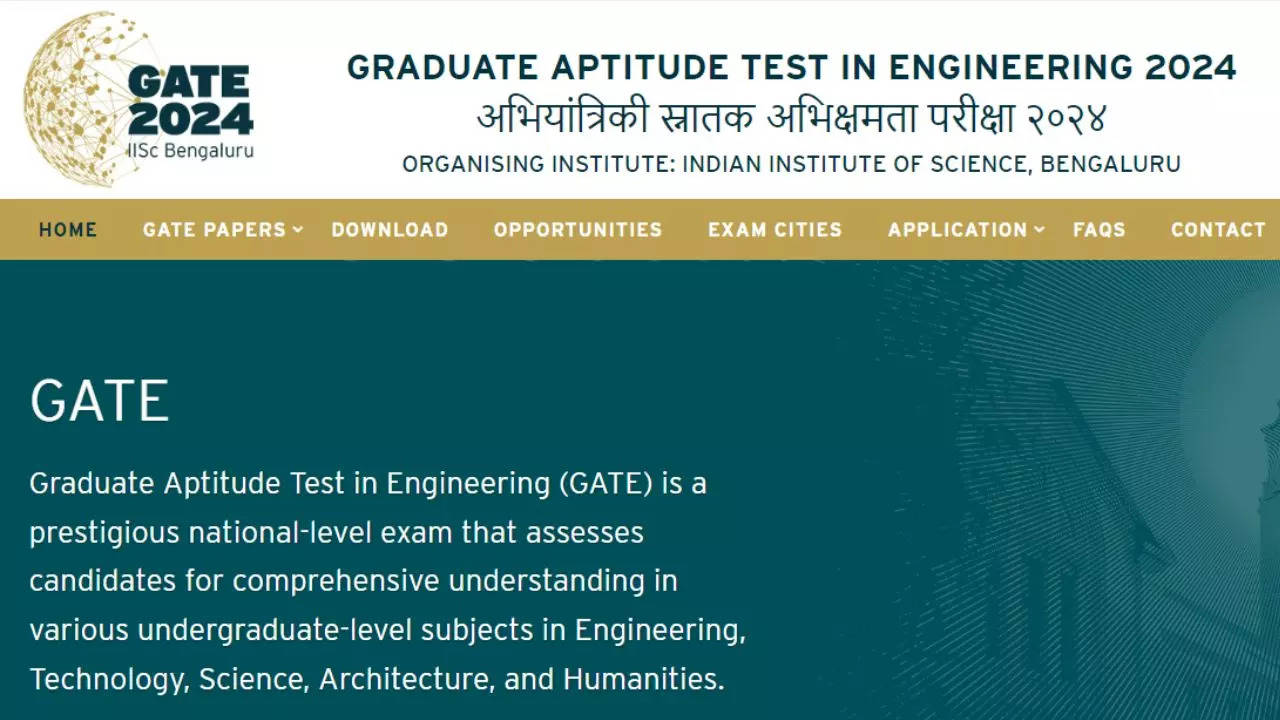 GATE Response Sheet 2024 Released