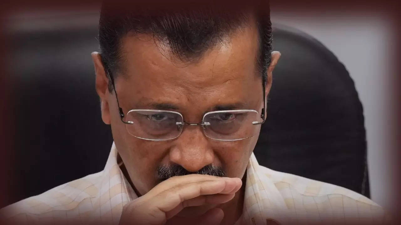 Arvind Kejriwal in Tension