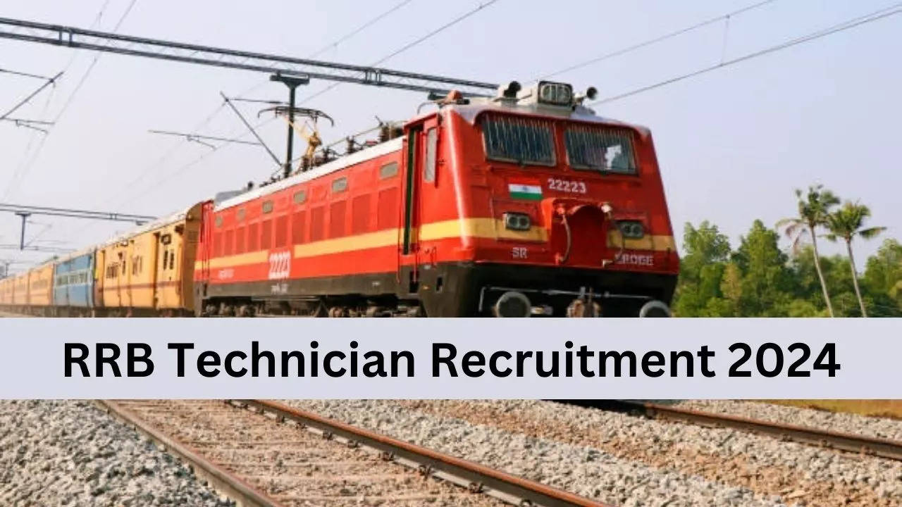 RRB Technician Recruitment 2024, RRB Technician Vacancy 2024