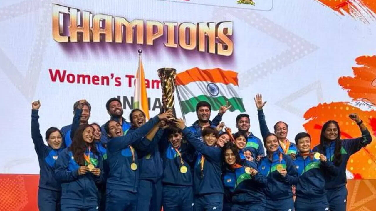 Indian Womens Badminton Team