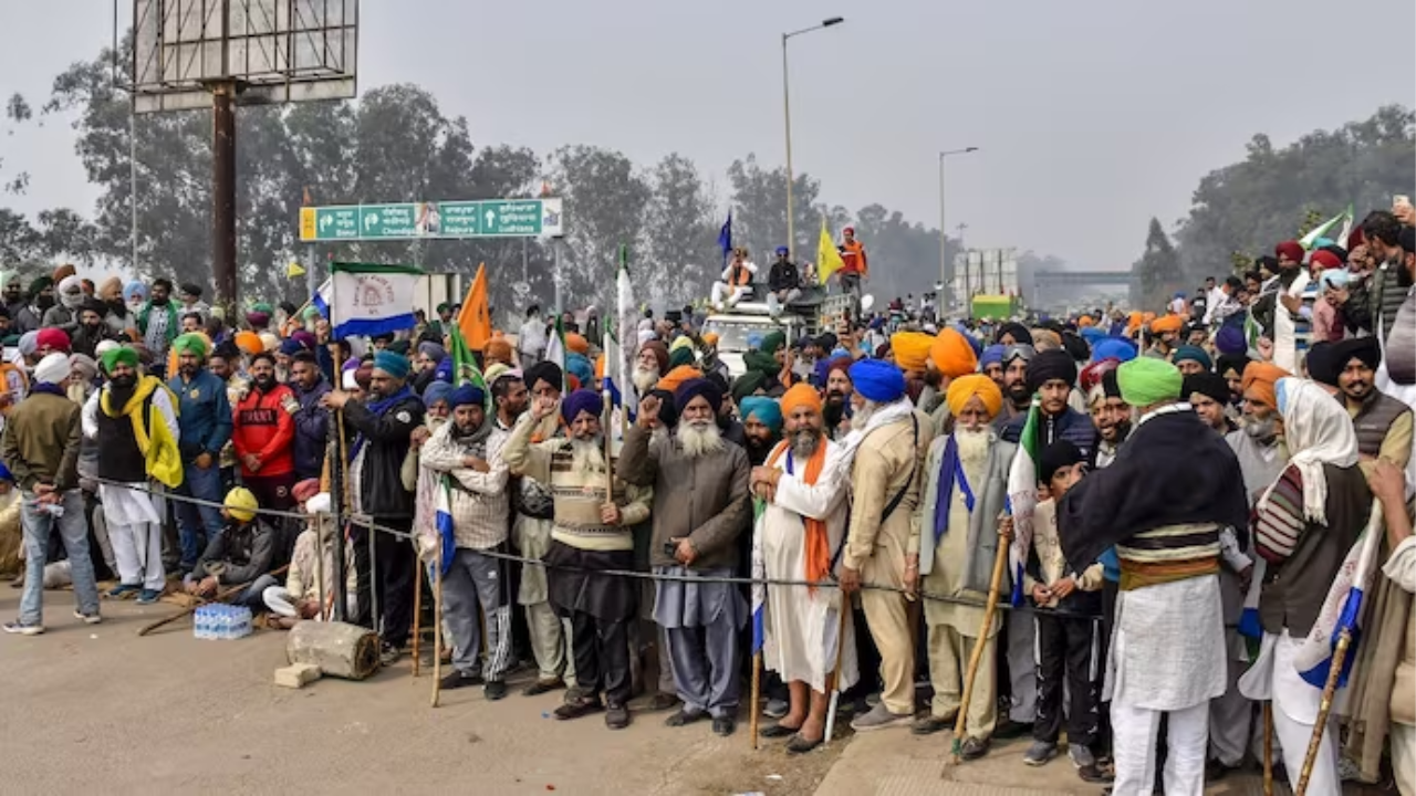 farmers protest