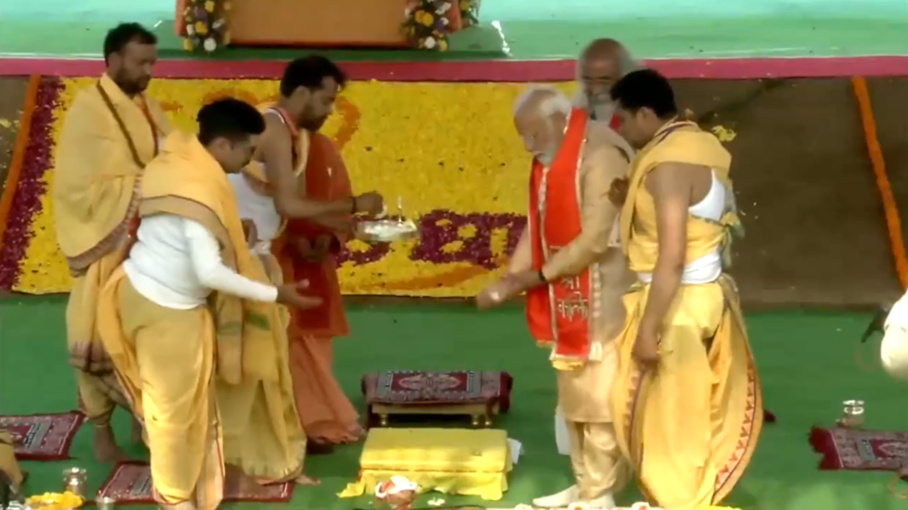 PM Modi at Kalki Dham Mandir