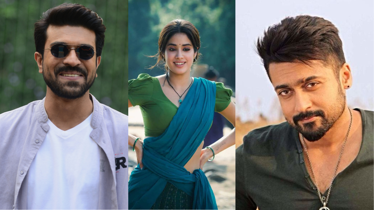 Janhvi Kapoor to work with Ram Charan and Surya