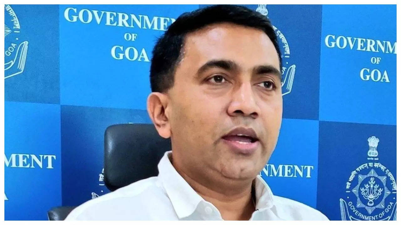 Goa CM Pramod Sawant