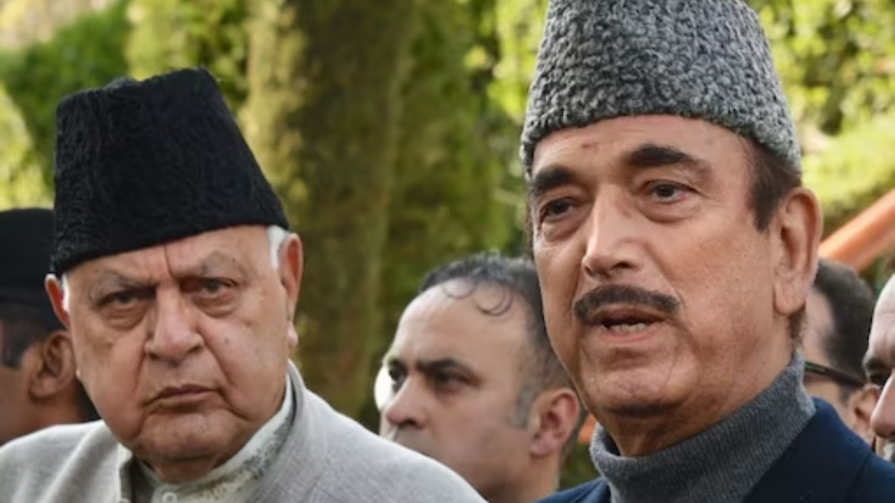 Farooq and Ghulam Nabi Azad