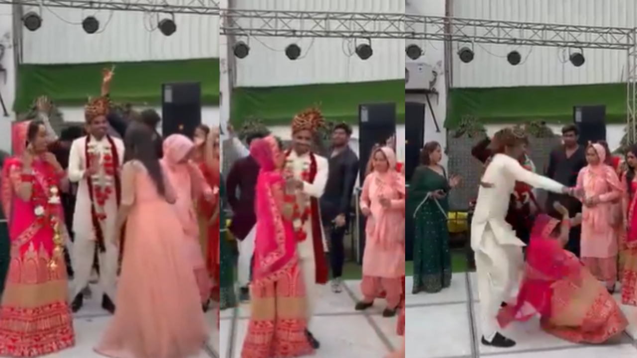 ​dulha dulhan dance video viral, angry groom viral video, angry groom viral dance, dulha dulhan viral dance, viral video, wedding viral news, shadi viral news