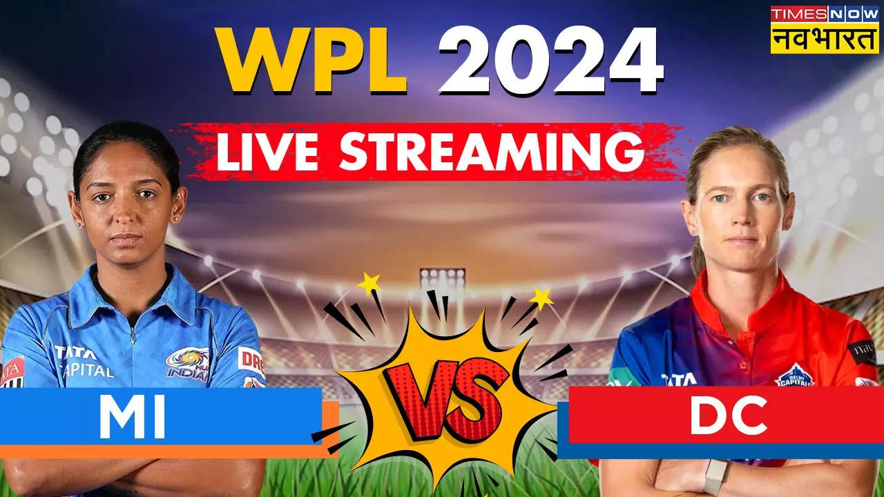 WPL 2024 MI vs DC Live Telecast.