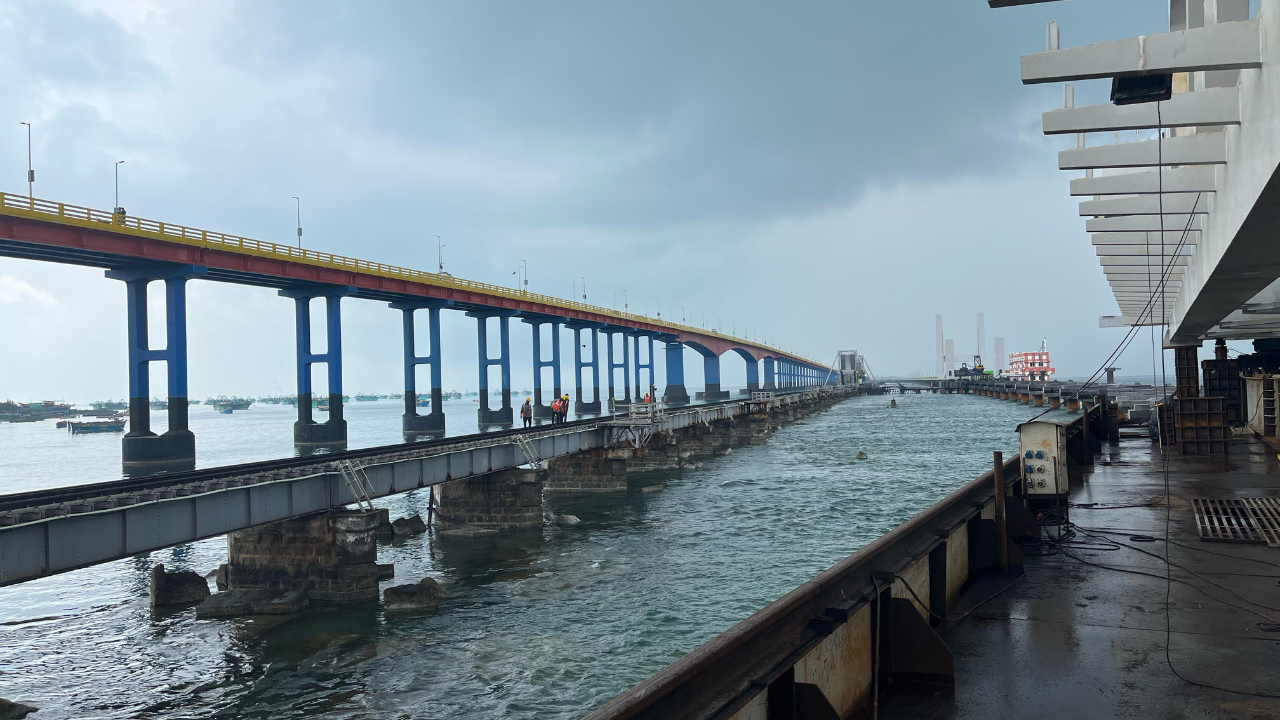 Pamban bridge