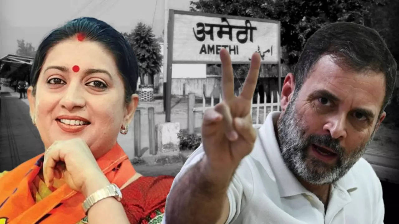 Rahul Gandhi Vs Smriti Irani in Amethi