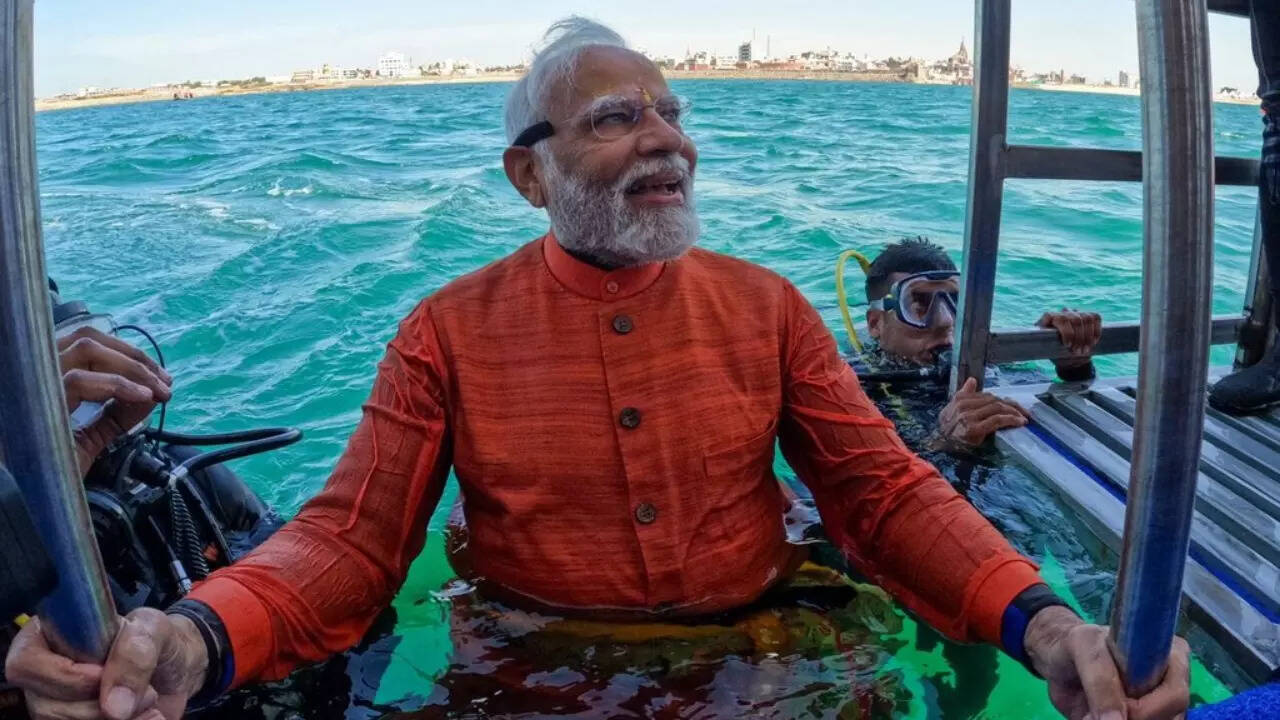 PM Narendra Modi Dwarka