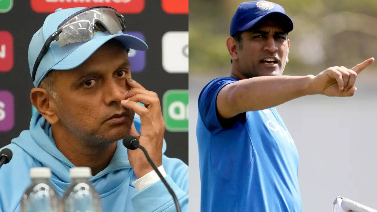 When Rahul Dravid Got Angry At MS Dhoni