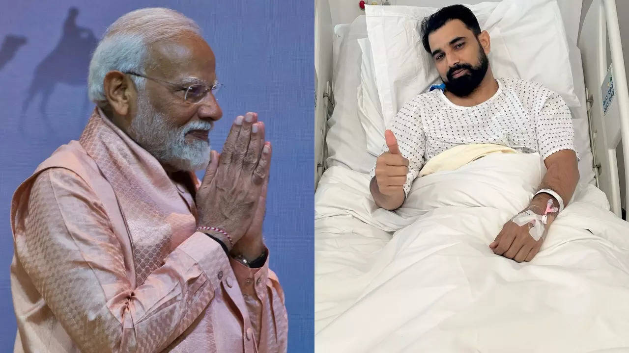 PM Narendra Modi Wishes Recovery To Mohammed Shami