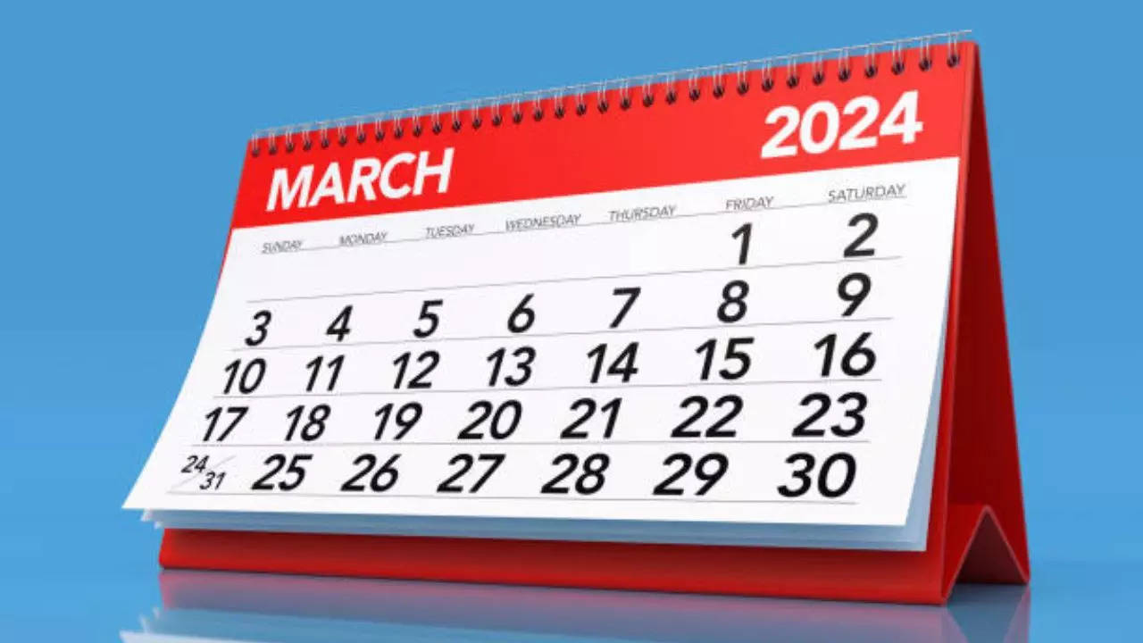 March 2024 Calendar Full List: एक दिन बाद शुरू होने वाला है मार्च का महीना, त्योहारों की रहेगी बौछाड़, यहां देखें पूरी लिस्ट