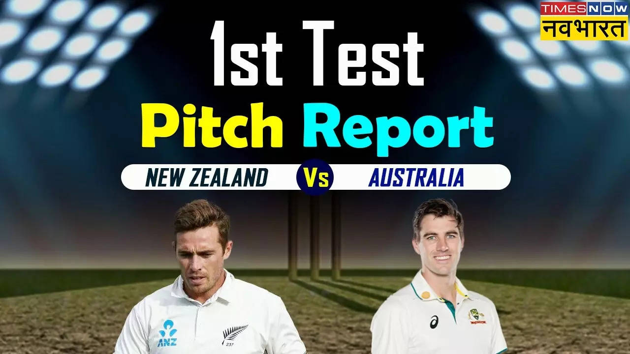 NZ vs AUS 1st Test Pitch Report