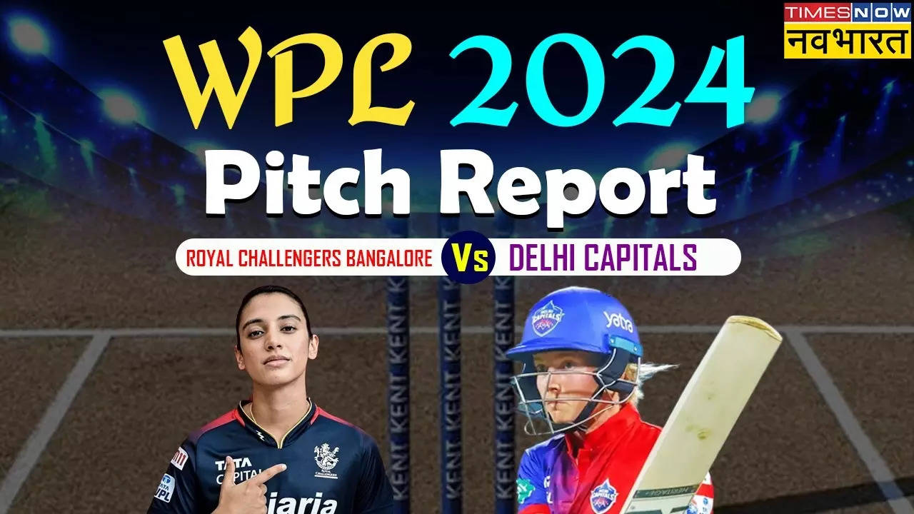 WPL 2024, RCB vs DC Pitch Report